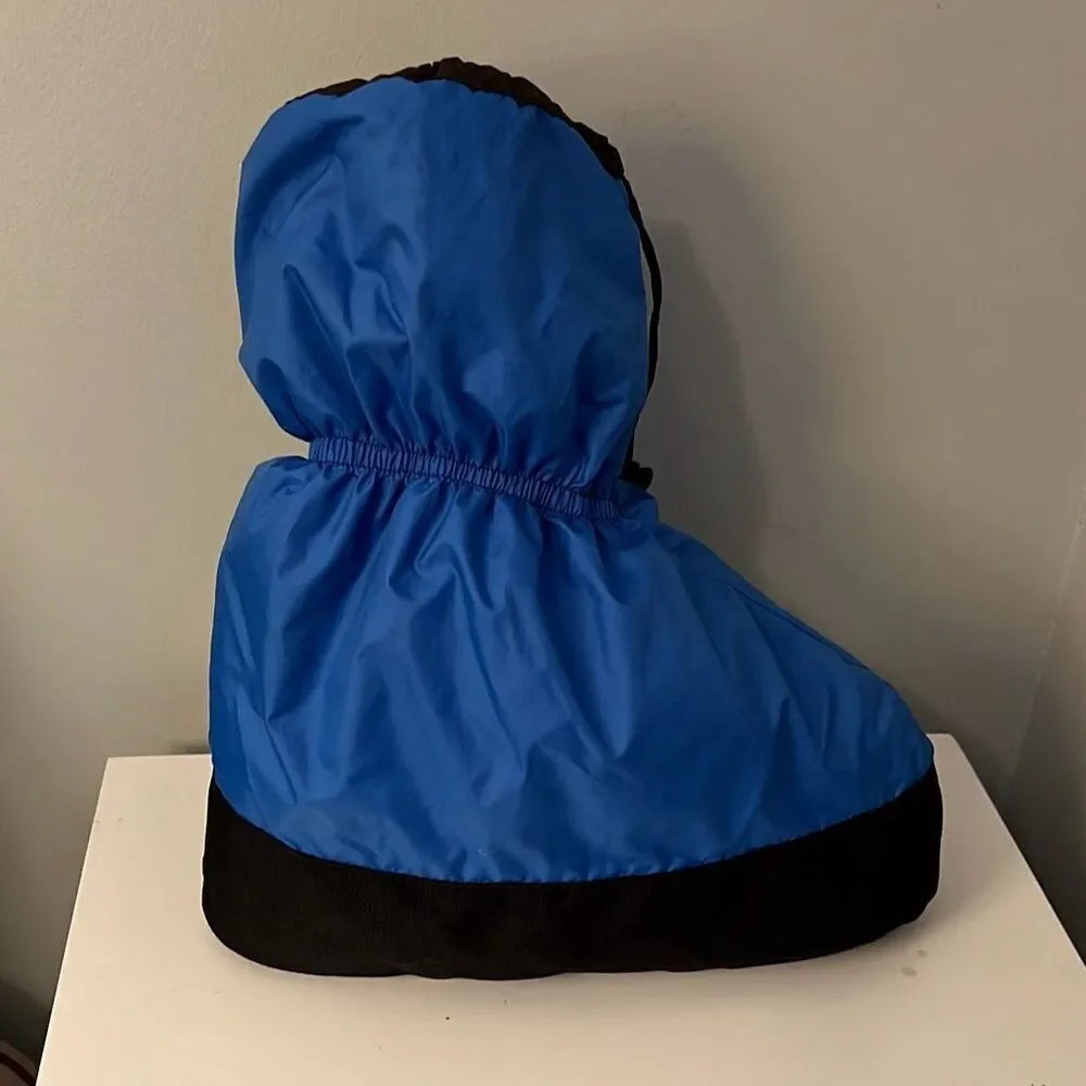 The North Face Kids Blue & Black Label Down Camp Insulated Slipper Booties
